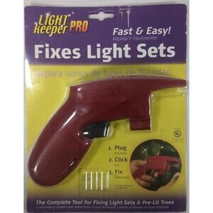 Light Keeper Pro Complete Tool For Fixing Light Sets/Pre-Lit Trees Used